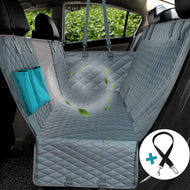 Dog car seat Hammock With Breathable mesh with Zipper And Pockets - GAME-BRED K-9's